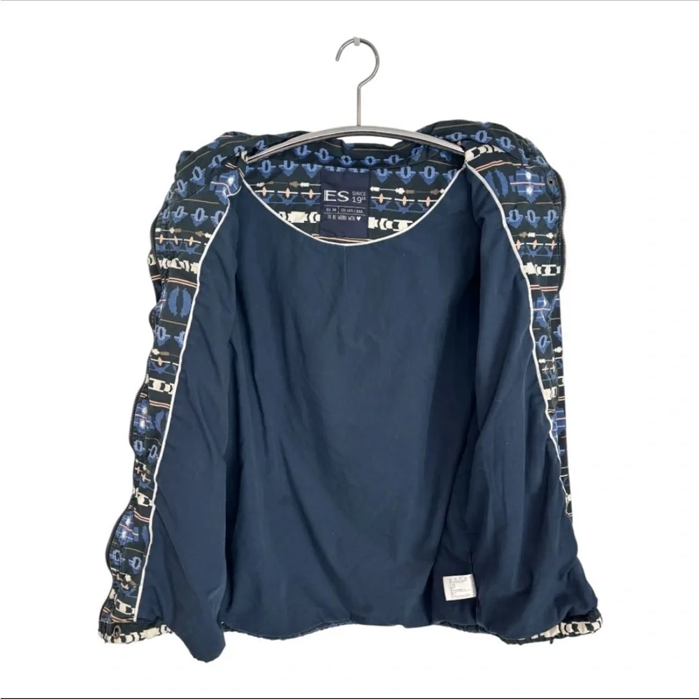 ES Aztec Pattern Kids Hooded Jacket